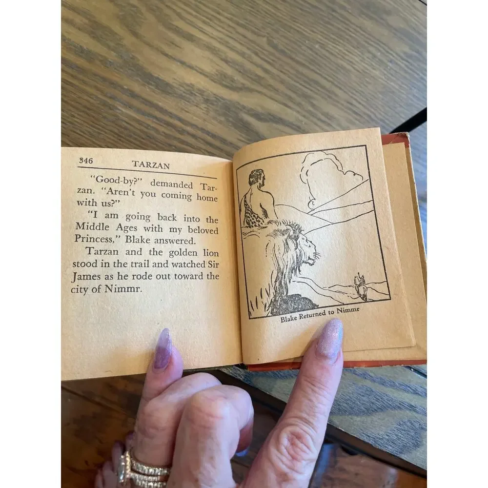 1946 Tarzan Lord of the Jungle Better Little Book Whitman Edgar Rice Burroughs